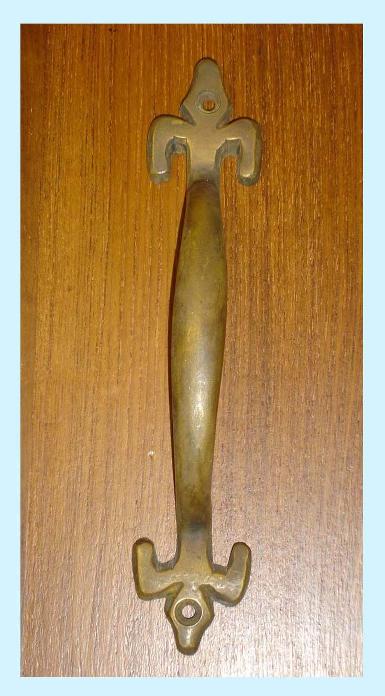 Brass Door Handle Code C.053 W 33mm L 179mm Brass Door Handle Code C.053 W 33mm L 179mm